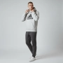 Това е светлосиво худи Adidas Essentials с голямо лого, снимка 2