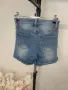 Къси дънки с висока талия размер XS, снимка 8