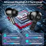 Нови спортни Безжични слушалки Bluetooth 5.3, 40 часа, IP7 водоустойчиви, снимка 2