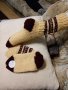 Ръчно плетени дамски чорапи от вълна размер 38, снимка 3
