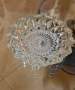 Vintage стъклен пепелник , снимка 2