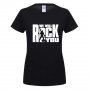 Дамски тениски FREDDIE MERCURY QUEEN ROCK! Поръчай с твоя идея!, снимка 2
