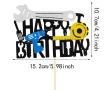 Happy Birthday майстор монтьор картонен брокат топер украса декор за торта парти рожден ден, снимка 3