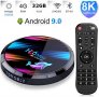 Android TV BOX H96 MAX X3 8K, ANDROID 9.0, 4GB RAM, 32GB