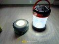 Сгъваем соларен туристически фенер Nortene, снимка 1 - Къмпинг осветление - 43329963