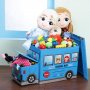 Детски автобус за игра сгъваема табуретка, снимка 2