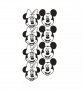 Мини Мики Маус Minnie & Mickey mouse малка глава лице черни стикер лепенка за стена самозалепващи, снимка 3