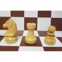 Шах фигури Staunton 5 дизайн тип Абанос  Изработени от чемшир - бели и черни, снимка 5