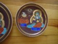 Уникални стари порцеланови чинийки ръчно рисувани Японски, снимка 3