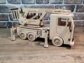 Дървен модел на камион – Вишка / Автовишка – Craft Camp, снимка 6