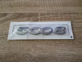 Емблема надпис Peugeot 5008 стар стил, снимка 4