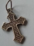 Старо сребърно кръстче 20522, снимка 6