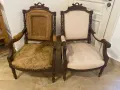 Кресло барок, масив дърво, 2 бр, снимка 2