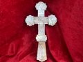 Божигробски седефен кръст от 19-ти в., снимка 1 - Антикварни и старинни предмети - 39863740