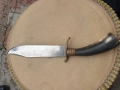 голям ловен нож с кокалена дръжка , снимка 2