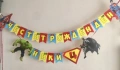 Покани, банер за рожден ден, Супер герои  / Super Heroes, снимка 5