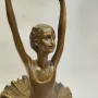 Бронзова скулптура на балерина, снимка 6