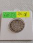 Сребърна монета 1 лев 1910г. Царство България Цар Фердинанд първи 43053