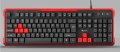 Клавиатура Genesis Gaming Keyboard Rhod 110 Red Us Layout 