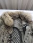 Продавам уникално палто от цели кожи от сребърна лисица . Mоже и замяна с късо., снимка 1 - Якета - 38894974