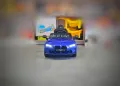 ТОП ЦЕНА!НОВО!Акумулаторна кола BMW M4 с 12V,меки гуми,кожена седалка, снимка 5