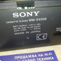 sony wm-ex508 walkman-made in japan-mettal, снимка 9 - MP3 и MP4 плеъри - 28443086