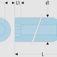 FACOM R.1/4EL Вложка дванадесетостенна удължена инчова 1/4 1/4'', снимка 2 - Гедорета - 32605882