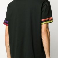 €799 Автентична мъжка тениска Givenchy Multicolored Chain , снимка 4 - Тениски - 25978608