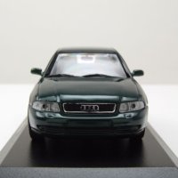 Audi A4 1995 - мащаб 1:43 на Maxichamps моделът е нов в PVC дисплей-кейс, снимка 14 - Колекции - 43377535