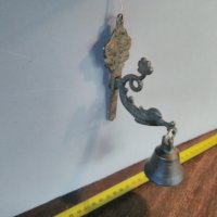 Камбана, звънец, хлопка месинг (бронз) от колекция , снимка 2 - Антикварни и старинни предмети - 42938573