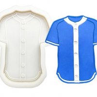 Спортна Тениска блуза силиконов молд форма фондан гипс шоколад, снимка 1 - Форми - 36947027