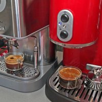 Двубойлерни кафемашини Gaggia Baby TWIN и KitchenAid ARTISAN Espresso, снимка 4 - Кафемашини - 43787418