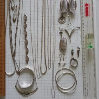 Сребърни верижки и висулки, снимка 10 - Колиета, медальони, синджири - 34675118