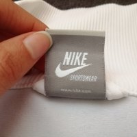 Nike оригинален дамски суичър с цип в бял цвят р-р XL, снимка 8 - Спортни екипи - 43091675