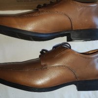 Мъжки официални обувки от естестствена кожа CLARKS №47, снимка 7 - Официални обувки - 44060025
