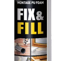 Пяна полиуретанова, ръчна Moment Fix & Fill Montage PU Foam 650 мл, снимка 1 - Лепила и силикон - 43200283