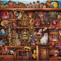 Пъзел Marchetti: The Toy Shelf , 3000 части, снимка 2 - Други - 38271071