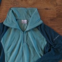 columbia - страхотен дамски полар КАТО НОВ, снимка 1 - Блузи с дълъг ръкав и пуловери - 43562635