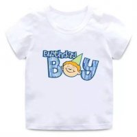 Детски тениски с цифра за рожден ден , снимка 4 - Детски тениски и потници - 26346575