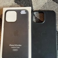 Apple iPhone 13 Pro Max Leather Case with MagSafe - Midnight кейс, снимка 2 - Калъфи, кейсове - 39256819