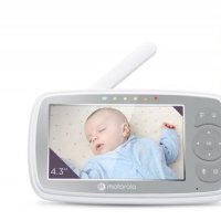 Видео бебефон MOTOROLA BABY MONITOR VM44 Connect Wi-Fi 4.3″ * Безплатна доставка * Гаранция 2 години, снимка 2 - Бебефони - 43550564