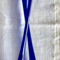 свещник - фигура - син цвят - стъкло, снимка 4 - Други - 43967643