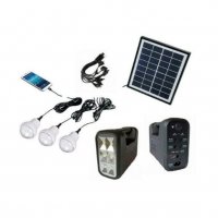 Комплект соларна осветителна система, GD-8017 A, снимка 2 - Соларни лампи - 32709254