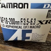 Tamron AF 18-200mm f/3.5-6.3 Di II XR LD Asp. (IF) Macro за Canon, снимка 11 - Обективи и филтри - 40768514