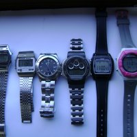 Продавам 6 броя кварцови часовника Casio,MBO,Kaybee, снимка 1 - Мъжки - 43653748