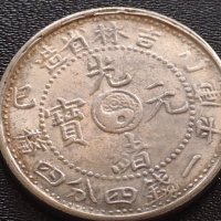 РЕПЛИКА КОПИЕ на стара сребърна Китайска монета перфектно състояние за КОЛЕКЦИОНЕРИ 41461, снимка 4 - Нумизматика и бонистика - 43192322