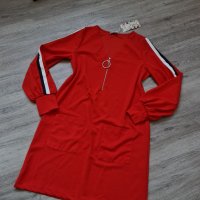 Нова червена спортна рокля на намаление , снимка 1 - Рокли - 33375327