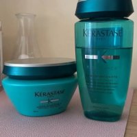 Шампоан и маска Kerastase Resistance bain Extentioniste подсилващи продукти за дълга коса, снимка 1 - Продукти за коса - 43701177