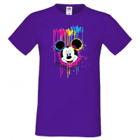Мъжка тениска Mickey Mouse Painting Подарък,Изненада,Рожден ден, снимка 8 - Тениски - 36577453