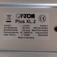 CANTON  Plus XL 2, снимка 3 - Тонколони - 43652058